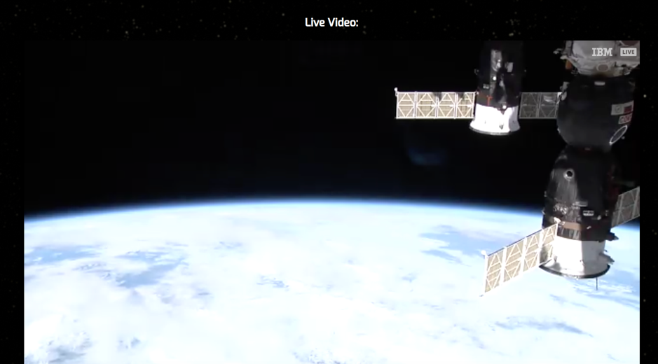 View from International Space Station